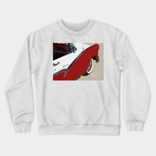 1956 Ford Fairlane Sunliner Crewneck Sweatshirt